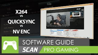 60FPS Livestream Encoding in OBS x264 vs Intel QuickSync vs Nvidia NVENC [upl. by Simonne]