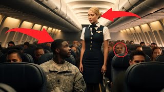 Black Soldier Denied First Class Seat by Woman Unaware of Whos Watching From Behind… [upl. by Leziar]