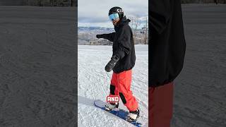 Tips to get your beginner snowboard turns snowboarding [upl. by Elirpa]