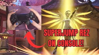 SUPER JUMP REZ on CONSOLE with Handcam  Mercy Parkour [upl. by Eelymmij655]