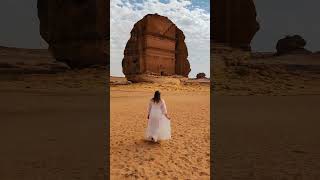 madain Saleh in Saudi Arabia history viral youtubeshorts shortsviral [upl. by Tigirb]