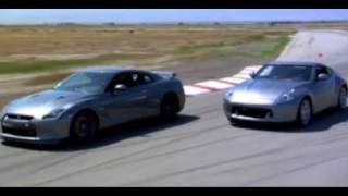 Nissan GTR vs Nissan 370Z  Garage419 [upl. by Narad]