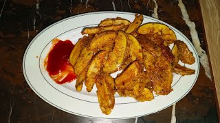 Mazedar Alu ke Fries banane ka Asan triqa Recipe By anabiya kitchen recipe food [upl. by Xantha]