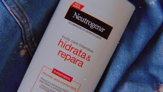 RESENHA HIDRATANTE NEUTROGENA  HIDRATA E REPARA  DPanthenol  Pele Seca e Extra Seca  Campinas [upl. by Kcirdnekel]