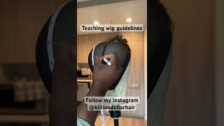 How to guidelines your wig properly easy methods wigs hairtok lacefrontwig hairbusinesstips [upl. by Gearhart547]