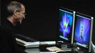 Apple CEO Steve Jobs demonstrates FaceTime on a Mac [upl. by Euqinahs]