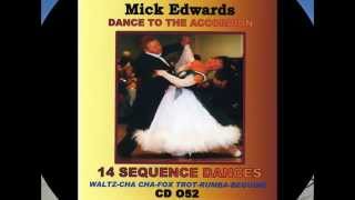 Spanish Eyes Cha Cha Cha For Sequence DanceAccordion Music by Mick Edwards [upl. by Aneekas95]