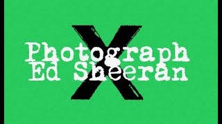 Ed Sheeran  Photograph Felix Jaehn Remix Original Lyric Karaoke Version [upl. by Pomcroy848]