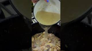 CREMA DE CHAMPIÑONES 🍄 deliciosa fácil y rápida de hacer ⏰🥣 COMIARTE champiñones delicioso [upl. by Gerda466]