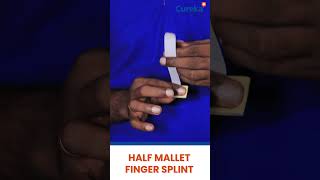 MultiUse Half Mallet Finger Splint for Diverse Finger Health Conditions [upl. by Carmelita]