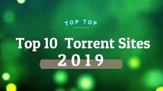 top 10 torrent sites 2019  Best torrent websites [upl. by Adnert]