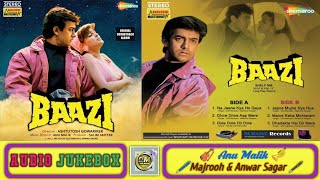 Baazi 1995  Audio Jukebox  Aamir Khan amp Mamta Kulkarni  Anu Malik  90s Hit Hindi Song [upl. by Anilatsyrc578]