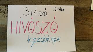 Hívószó technika kezdőknek  2 rész  Weitz Teréz  Jobb agyféltekés német tanulás [upl. by Laeira]