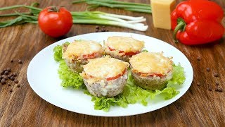 Рыбные маффины  Рецепты от Со Вкусом [upl. by Florenza]