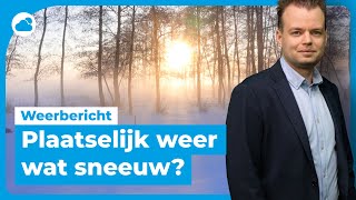 Weerbericht plaatselijk weer sneeuw [upl. by Narbig]