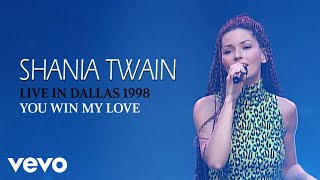 Shania Twain  You Win My Love Live In Dallas  1998 Official Music Video [upl. by Nahsor]