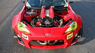 10 Amazing Car Engine SWAPS You MUST SEE and HEAR 🔥 [upl. by Annahtur]