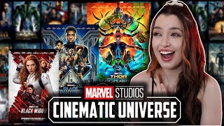 I Watched EVERY Marvel Movie in Order MCU REACTION Part 2 [upl. by Gney827]