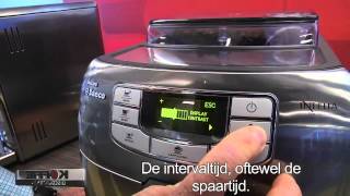 Philips Saeco Intelia One Touch Cappuccino HD875311 automatische espressomachine Bekijk demo [upl. by Khanna]