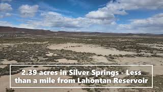 Less than a mile from Lahontan Reservoir Silver Springs Nevada [upl. by Jevon]