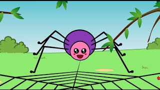 Itsy Bitsy Spider  laraignée Gypsie  comptine pour apprendre langlais [upl. by Ignacius903]