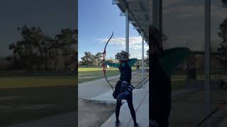 Archery afternoon practice recurve barebow 06092024  shooting without stabilizers [upl. by Alcine878]