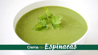 CREMA DE ESPINACAS [upl. by Haduhey]