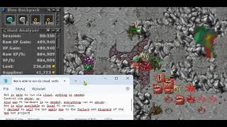 Kurasiok Tibia bot global 2024 zero bans mini rosha [upl. by Prady]