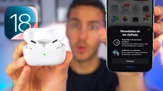 Tienes que ACTUALIZAR tus AirPods a iOS 18 ✅ [upl. by Gracie]