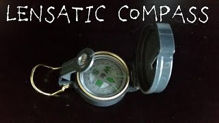 how to use a lenstatic compass [upl. by Annohsak]