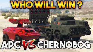 GTA 5 ONLINE  CHERNOBOG VS APC  DOOMSDAY HEIST DLC [upl. by Lanctot]