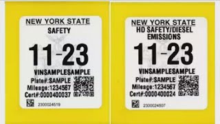 DMV Debuts New Inspection Stickers [upl. by Octavia]