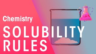 Solubility Rules  Acids Bases amp Alkalis  Chemistry  FuseSchool [upl. by Druce]