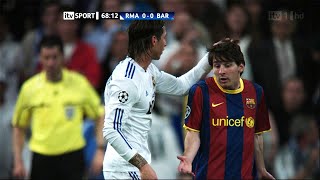 Lionel Messi vs Real Madrid UCL SEMI FINAL 2010  HD 1080i [upl. by Simpson]