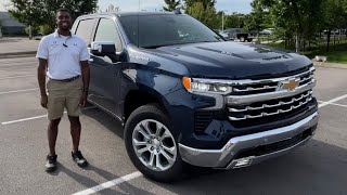 2022 Chevrolet Silverado 1500 LTZ Crew Cab 62 POV Test Drive amp Review [upl. by Nelrah]