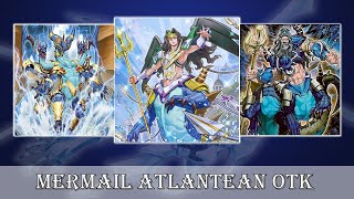 EDOPRO  Mermail Atlantean OTK  Rage of the Abyss supports [upl. by Martres]