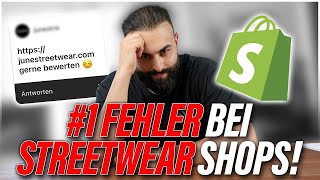 Shopify Streetwear Business  Lohnt sich eine eigene Modemarke  Apo´s Shopify Shopreview 35 [upl. by Annabella]