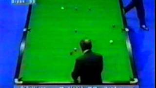 Stephen Hendry 147 v Ronnie O Sullivan Maximum Break In Snooker [upl. by Eillen]