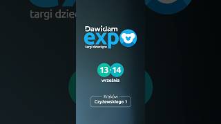 Dawidam EXPO targi dziecięce  Kraków Czyżewskiego 1  1314 września [upl. by Llien]