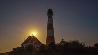 Leuchtturm Westerheversand  SchleswigHolstein  Deutschland [upl. by Chabot]