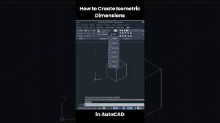 How to Create Isometric Dimensions in AutoCAD [upl. by Dragon]