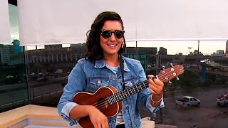 Jimena Grandinetti sorprendió en ArribaArgentinos tocó el Ukelele e hizo cantar a todo el estudio [upl. by Normalie]