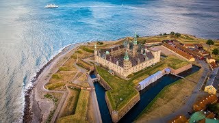 Hamlets Kronborg Castle  Helsingør  Elsinore  Denmark  4K [upl. by Gilly337]