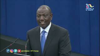 President William Ruto addresses the European Parliament FULL SPEECH [upl. by Benjamin]