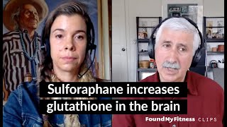 Sulforaphane increases glutathione in the brain  Jed Fahey [upl. by Haiacim]