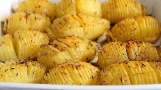 Pomme de terre à la suèdoise rôties au four  Swedish Roasted Potatoes recipe  بطاطس في الفرن [upl. by Ecaroh677]