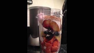 DELICIOUS Nutribullet Smoothie Nutri Blast Breakfast Delicious and Healthy Recipe 1 [upl. by Aleacin]