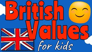 BRITISH VALUES for kids 🇬🇧 Miss Ellis britishvalues [upl. by Issirk992]