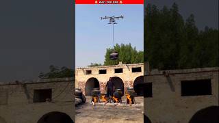 Dron Ki madad Se Biryani Chura Li working art hand crafts ideas  homemade skillsshorts [upl. by Nodarb771]