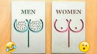 20 Most Hilarious Funny Bathroom Signs [upl. by Alves]